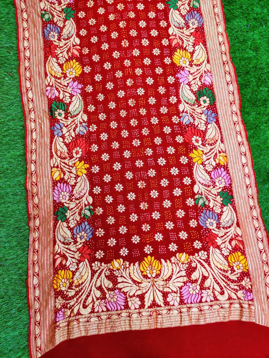 Avni neemjari dupatta - Saffronfashionindia