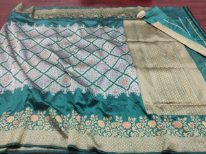Anishka handloom Katan saree