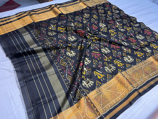 Overa patola dupatta - Saffronfashionindia