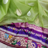 Kavi handwoven kora saree