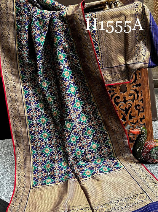 Patola zari dupatta - Saffronfashionindia
