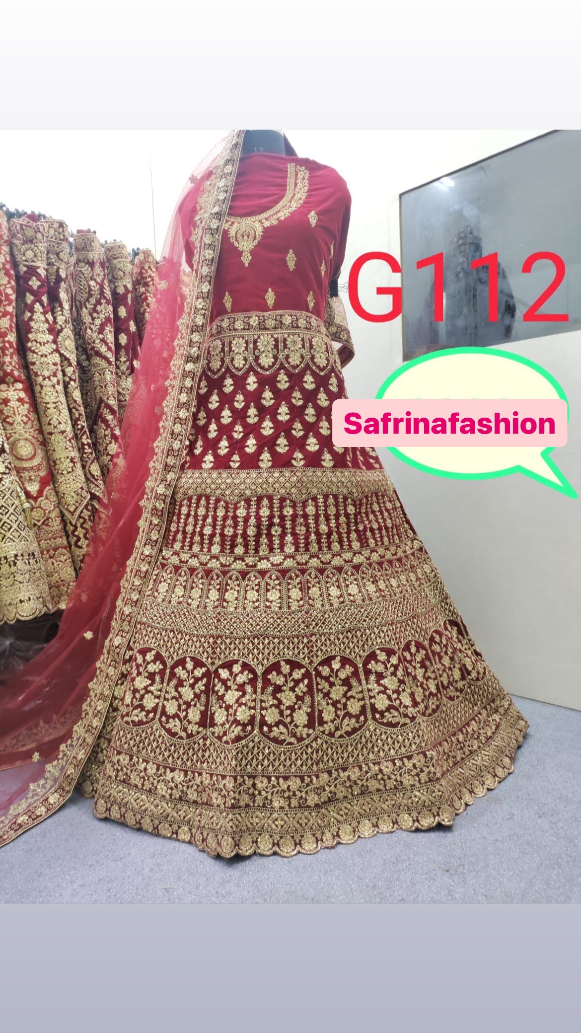 Jodha bridal traditional beautiful lehanga - Saffronfashionindia
