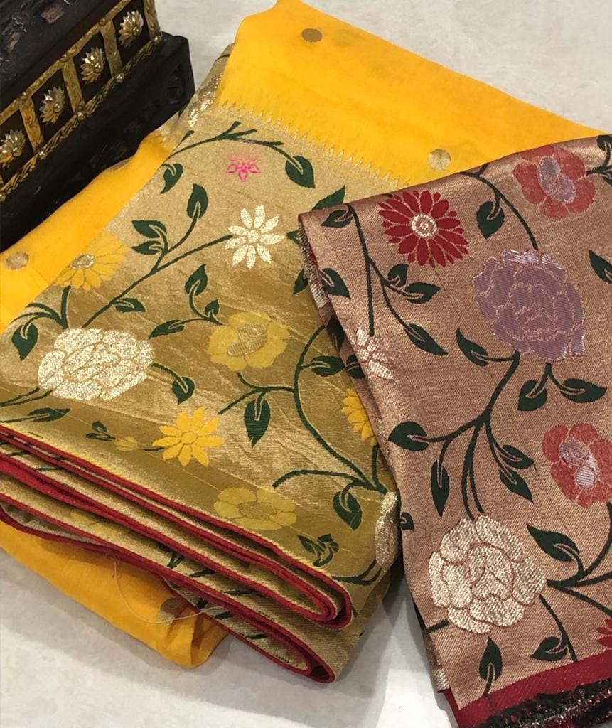 Banarsi bridal saree - Saffronfashionindia