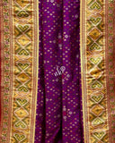 Rajkot styled patola saree