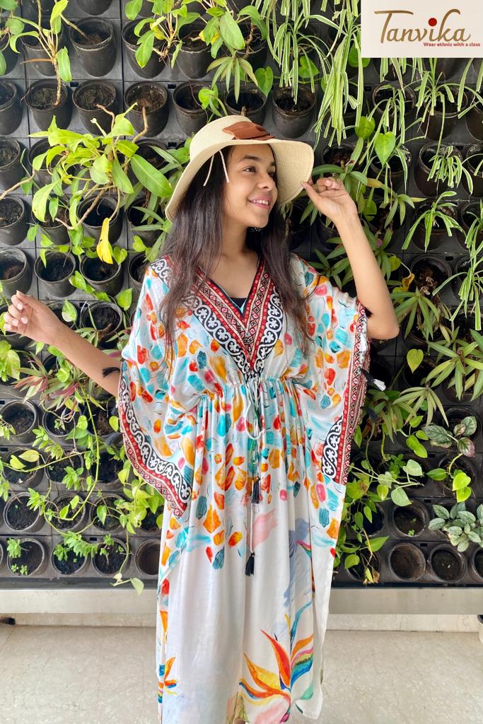 Boho kaftan - Saffronfashionindia