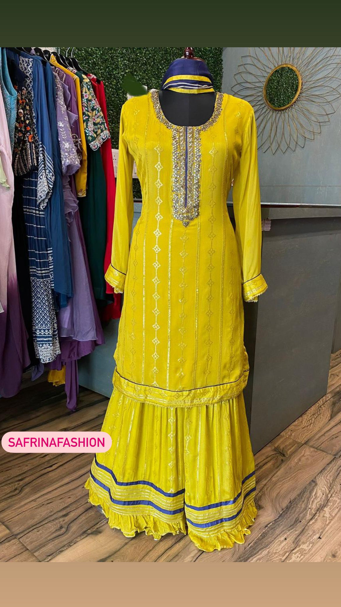 Ranisha kurta dress - Saffronfashionindia