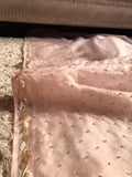 Premium chiffon crepe embroidered saree