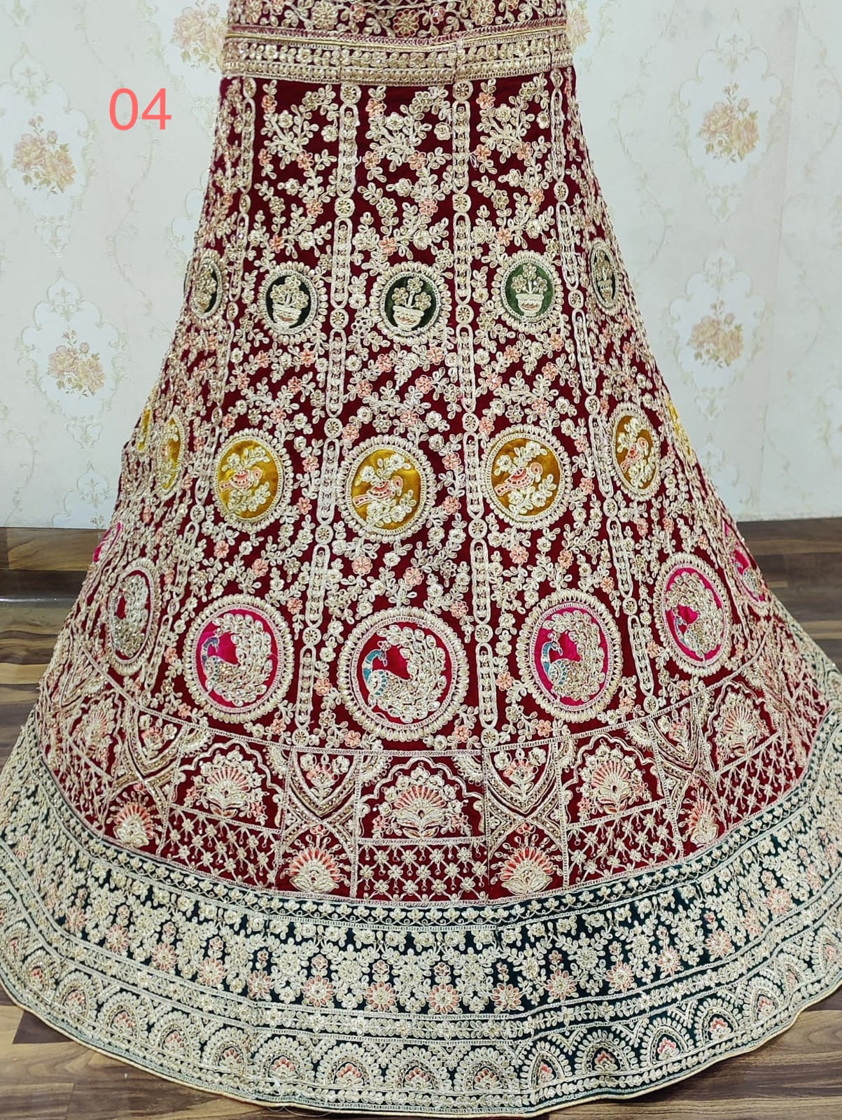 Jiah Indian heritage traditional lehanga - Saffronfashionindia