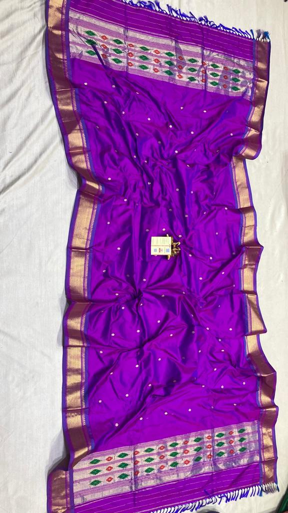 Paithani inspired dupatta - Saffronfashionindia