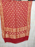 Rajika bandhani banarsi dupatta