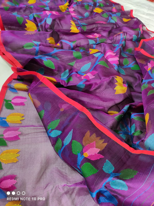 Parisha tantuj saree - Saffronfashionindia