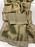 Rangvana tissue kanjeevaram saree