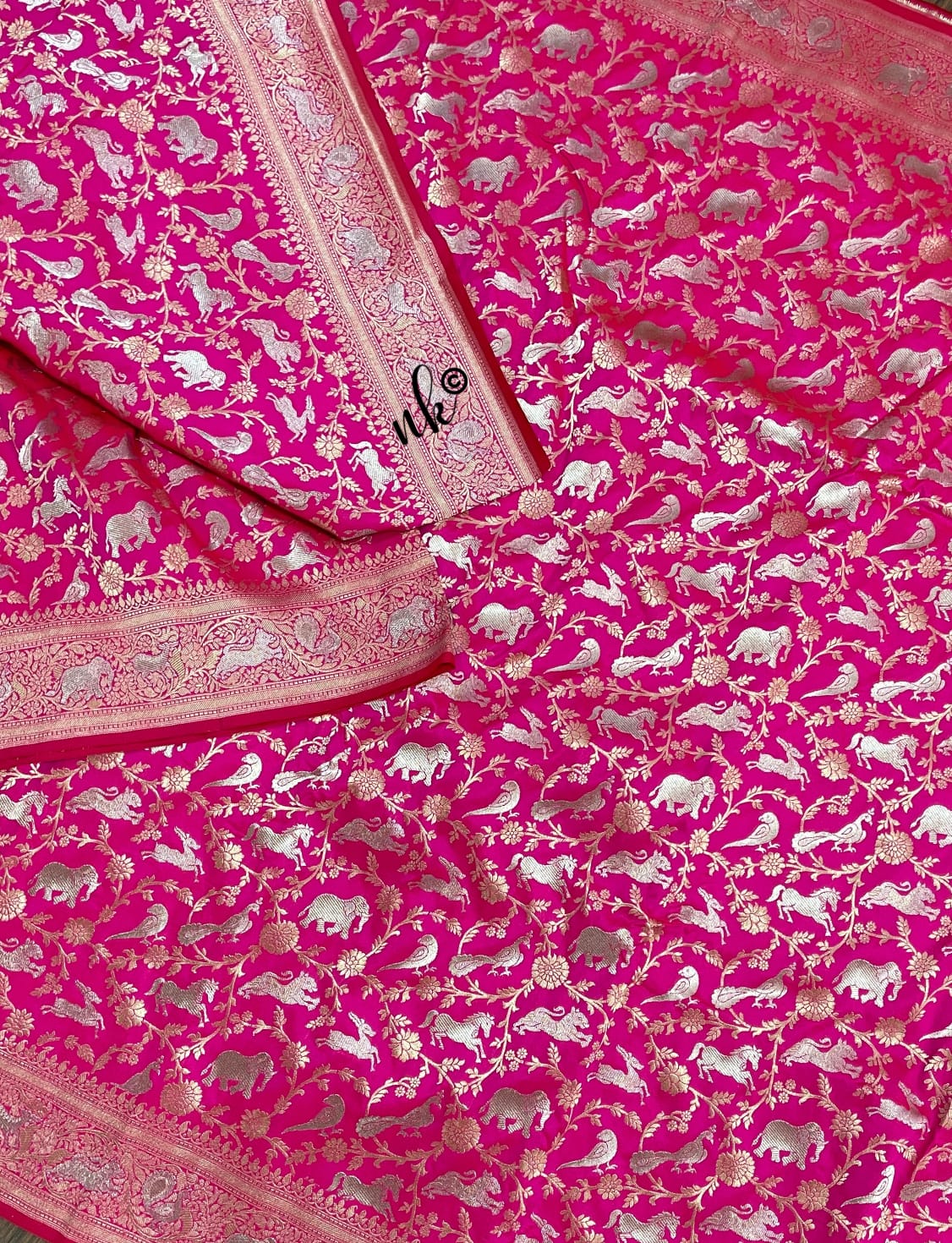 Shikhara inspired Banarsi saree - Saffronfashionindia