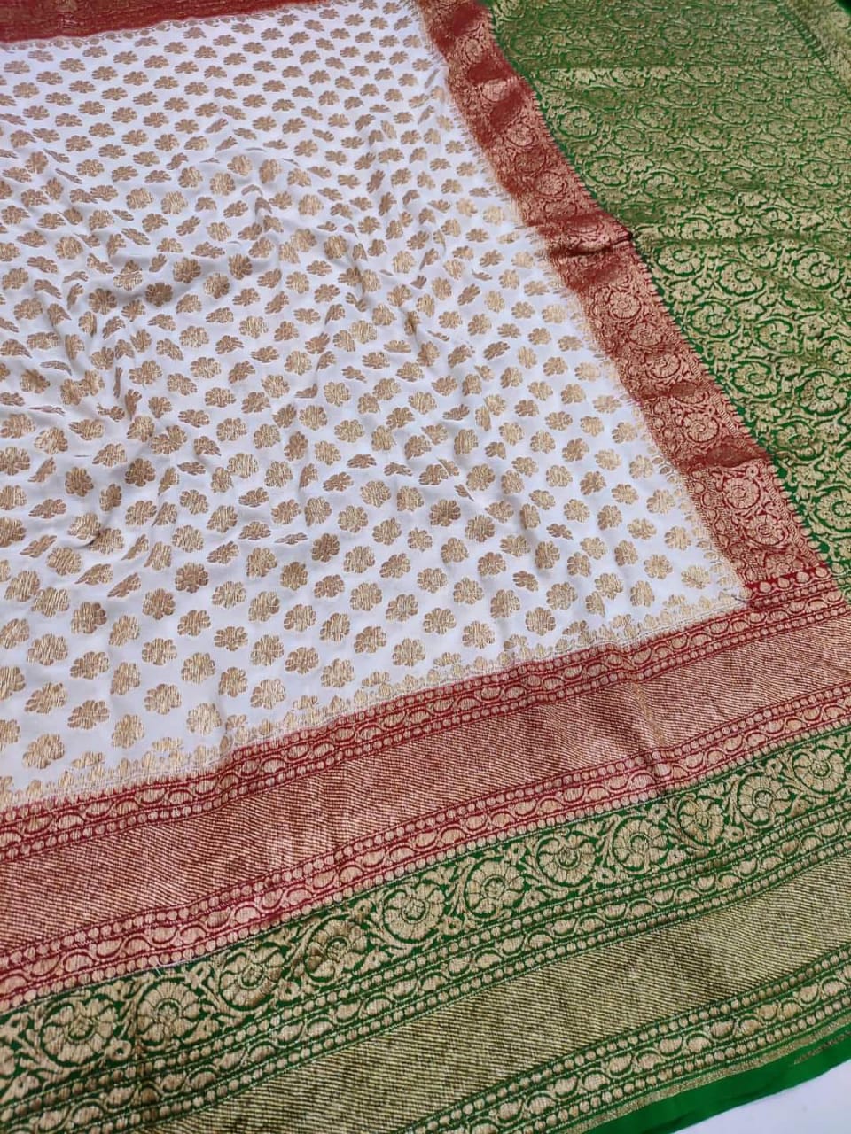 Hazima banarsi saree - Saffronfashionindia