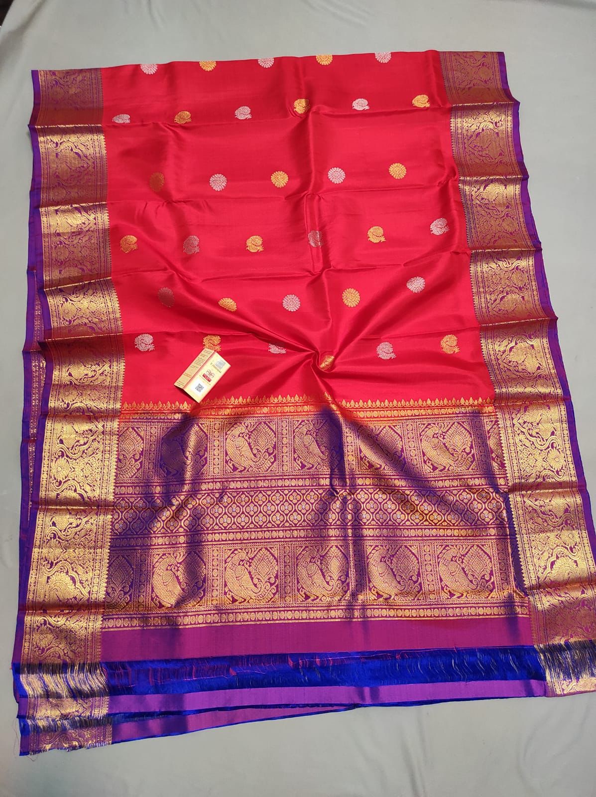 Kanchipuram dupatta - Saffronfashionindia