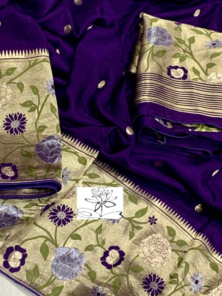 Banarsi bridal saree - Saffronfashionindia