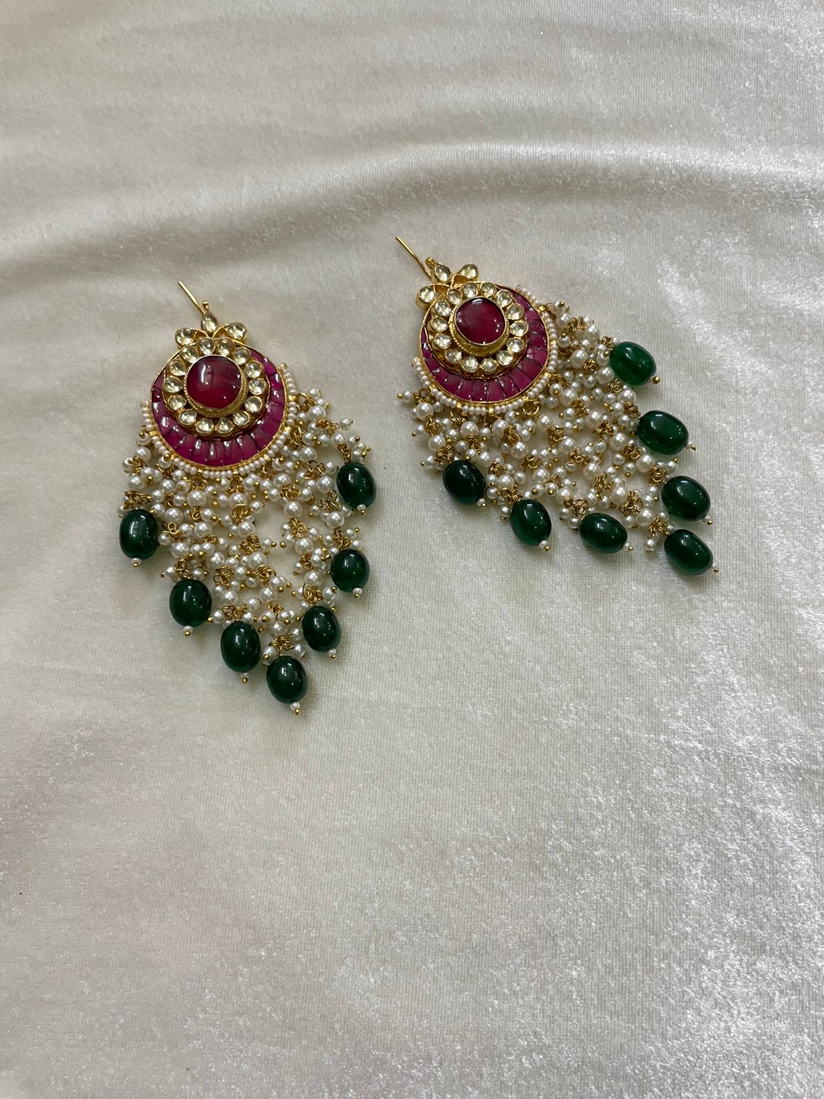 Avru earrings - Saffronfashionindia