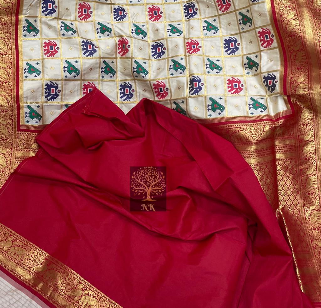Sunidhi patola soft saree - Saffronfashionindia