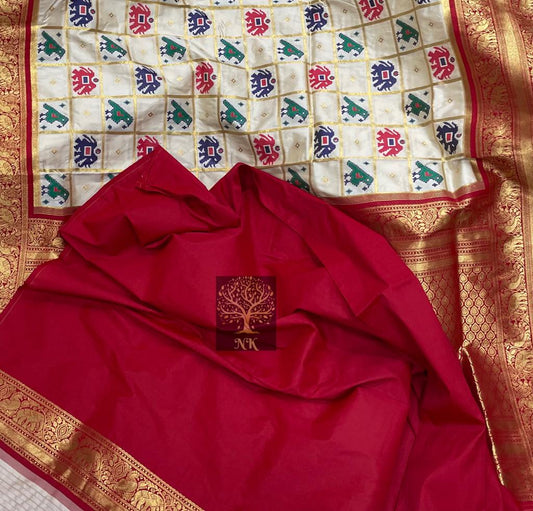 Sunidhi patola soft saree - Saffronfashionindia