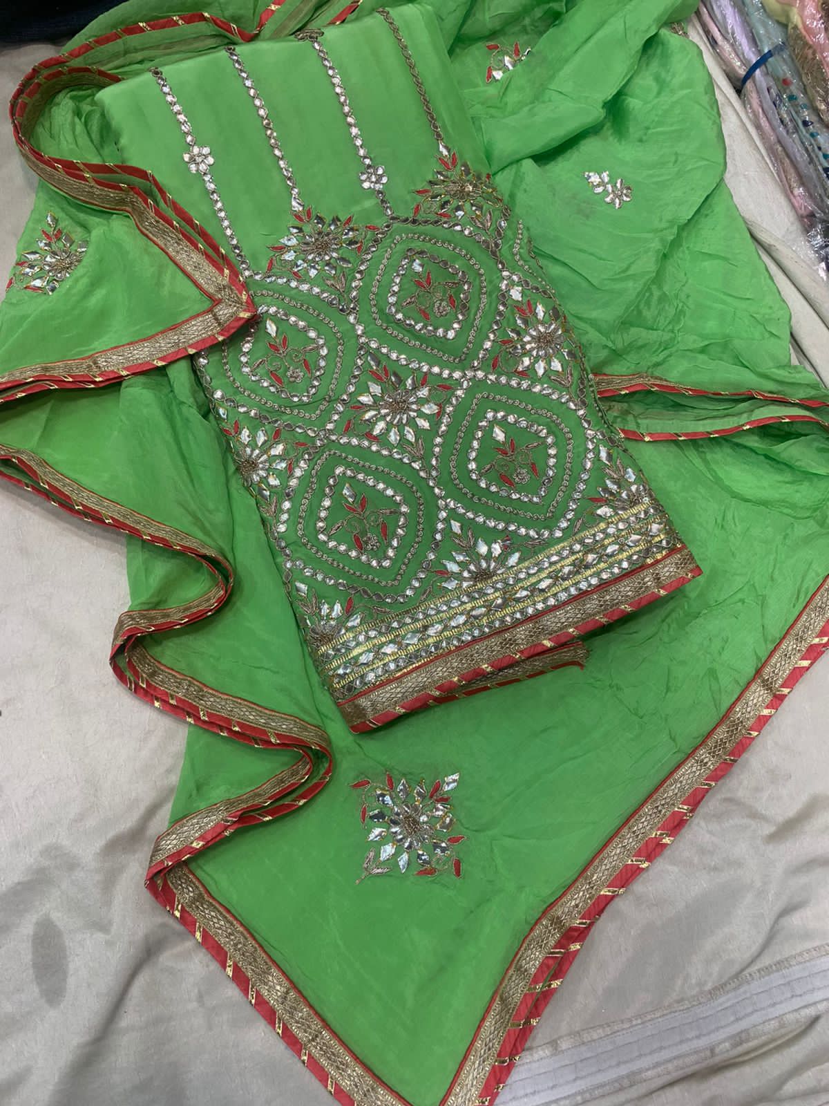 Imisha salwar suit - Saffronfashionindia