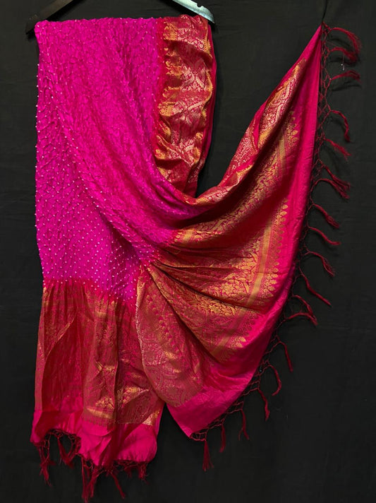 Xenish kanjivaram dupatta - Saffronfashionindia