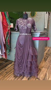 Narvina indowestern gown