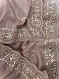 Gottapatti tissue organza saree