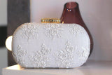 Chikankari clutch