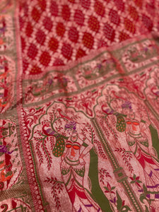 Ramila handloom zari dupatta