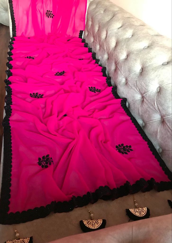 Swag designer saree - Saffronfashionindia