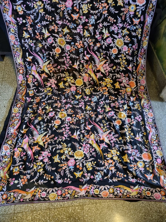 Beju parsi gara saree - Saffronfashionindia