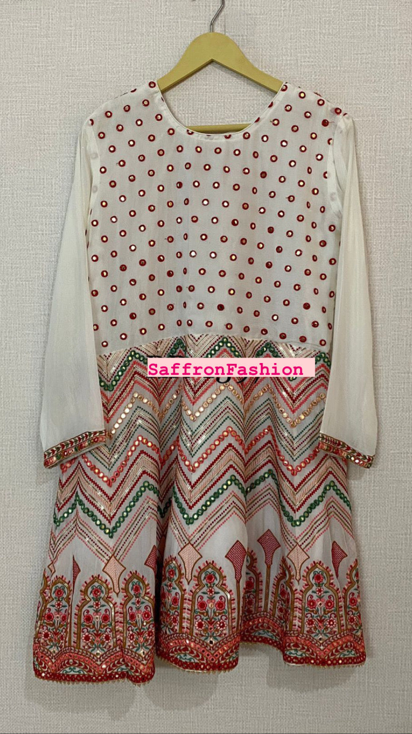 Peplum traditional kurta - Saffronfashionindia