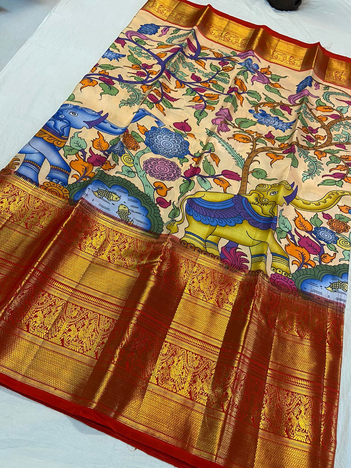 Kanchi pattu sarees by Suneetha Designer boutique | Fashionworldhub