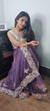 Dreamy organza saree