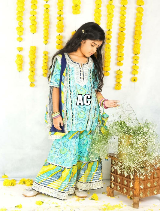 Ranisha summer kids dress - Saffronfashionindia