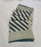 Striped lehariya gorgette chiffon saree