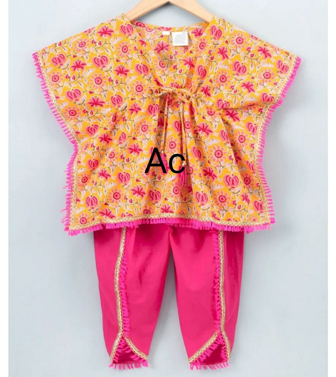 Lily kids kaftan set - Saffronfashionindia