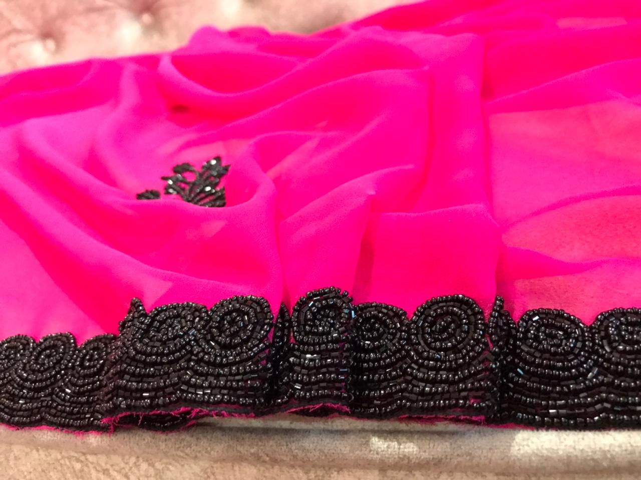 Swag designer saree - Saffronfashionindia