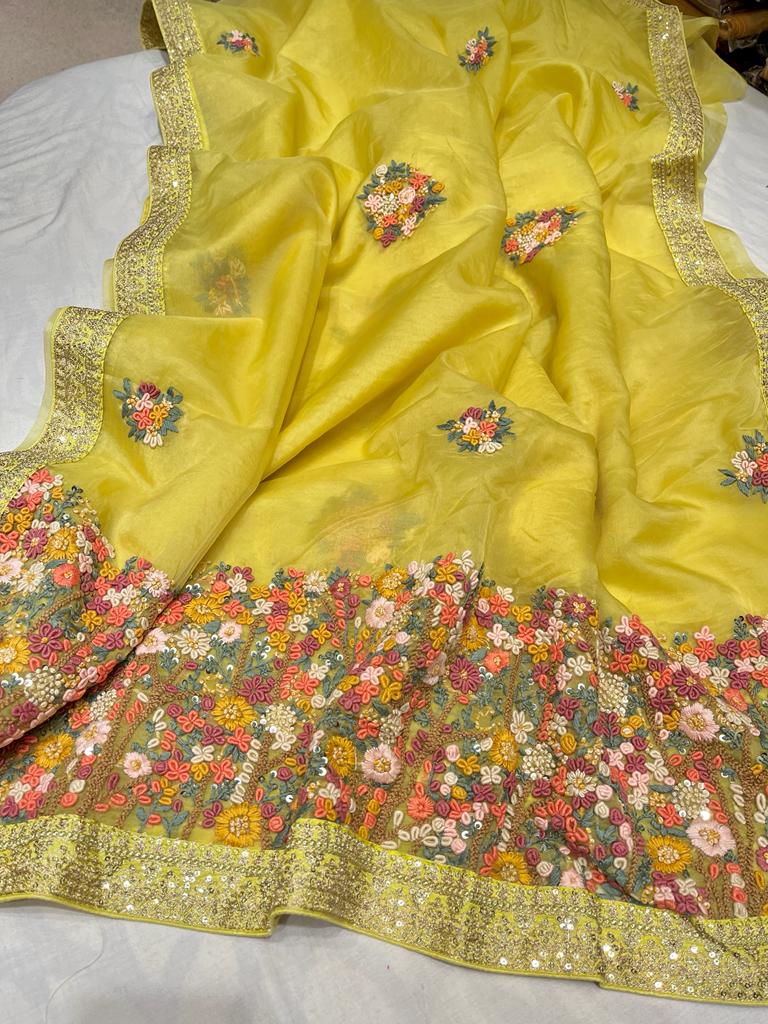 Maggam Work Blouse Designs on Pattu Sarees | Wedding Planning and Ideas |  Wedding Blog