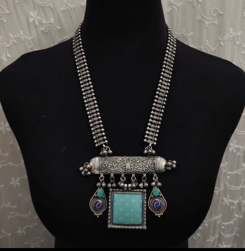 Tabaali fusion necklace - Saffronfashionindia