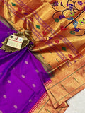 Danish Paithani inspired saree