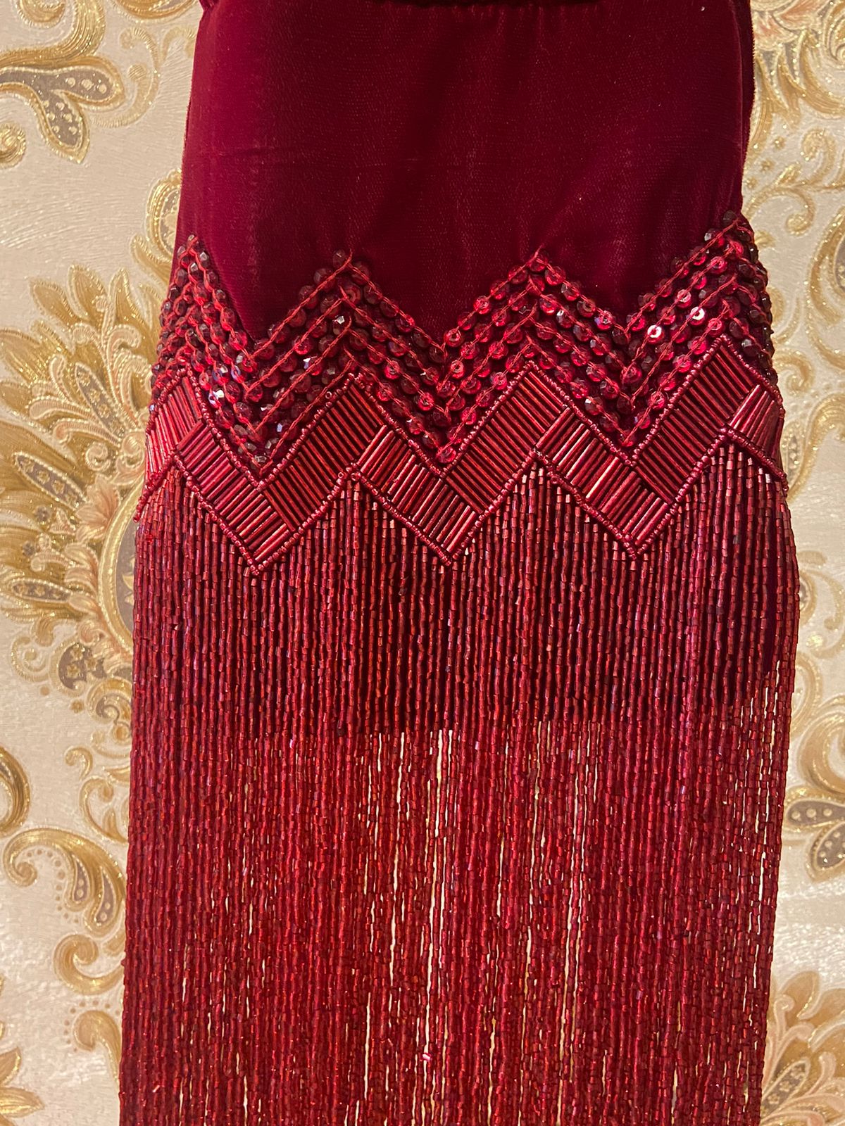 Maroon sexy hot potli bridal potli bridesmaid potlis - Saffronfashionindia