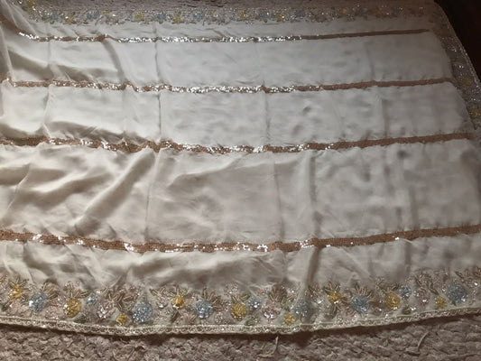 Urvisha premium organza saree - Saffronfashionindia