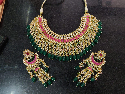 Aarzoo bridal set - Saffronfashionindia