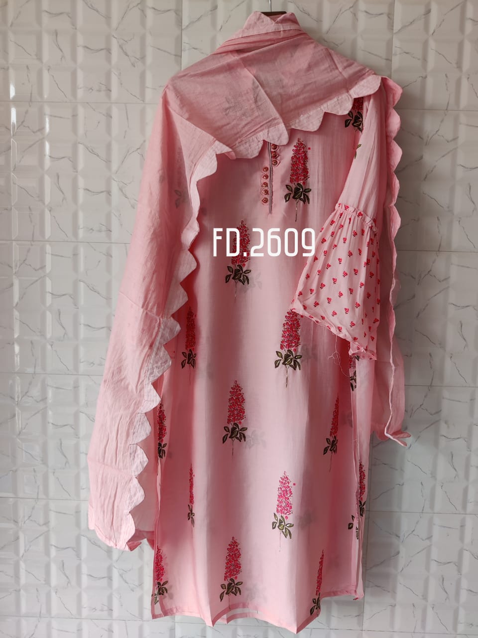 Pink salwarsuit - Saffronfashionindia