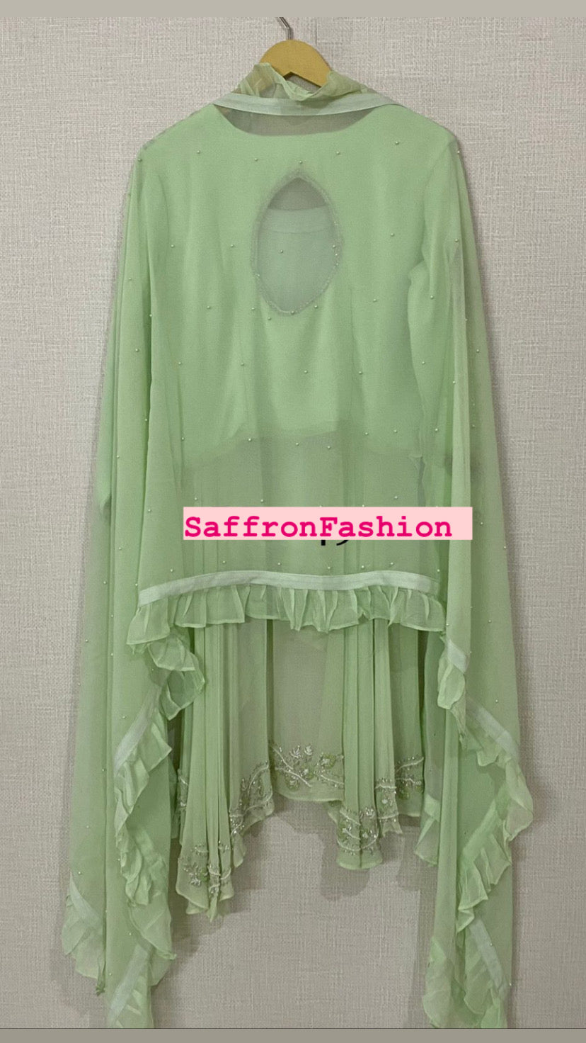 Mint inspired dress - Saffronfashionindia