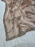 Tissue organza inspired sari
