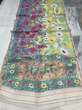 Guruma floral jamdani saree