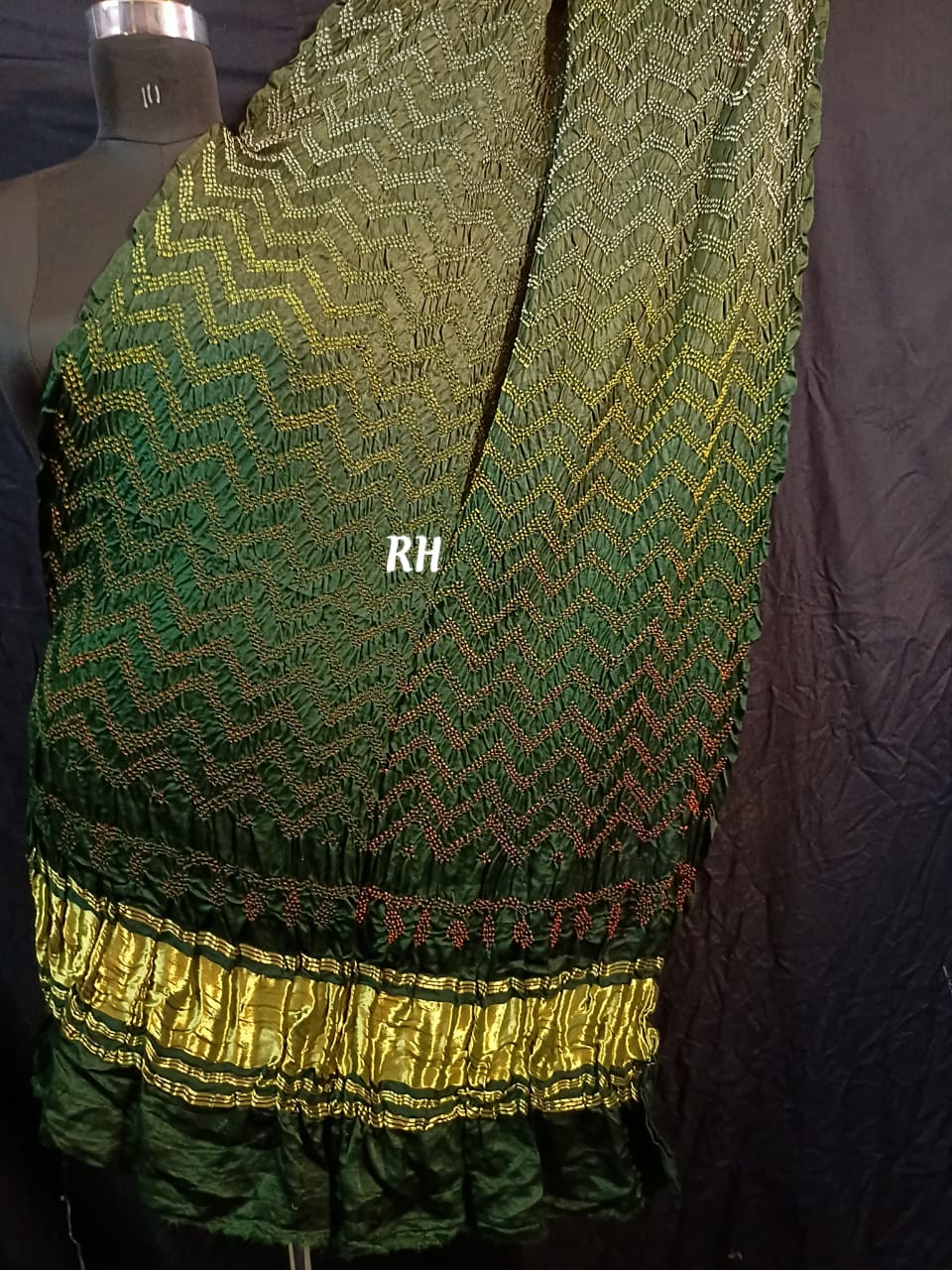 Tanisha gaji silk dupatta - Saffronfashionindia