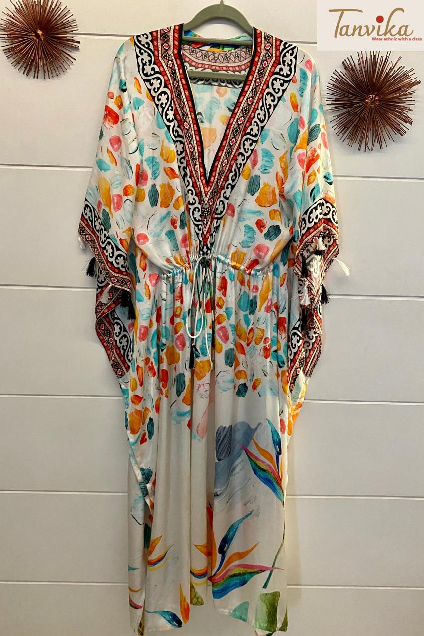 Boho kaftan - Saffronfashionindia